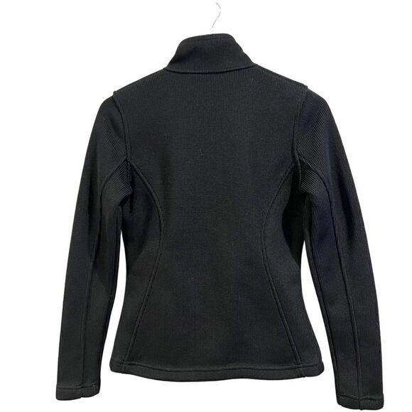 Spyder Women Black  full zip Jacket Size S/P - Picture 2 of 9